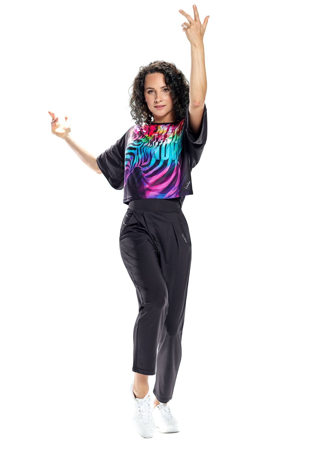 Winshape FUNCTIONAL LIGHT 7/8 - Trainingsbroek - zwart