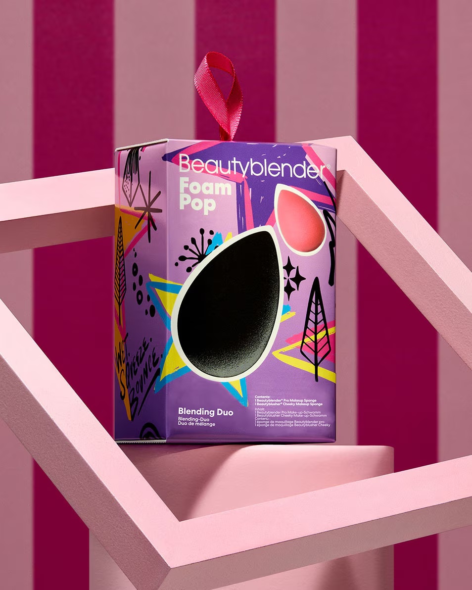 BEAUTYBLENDER Σετ διπλού σφουγγαριού μακιγιάζ και μίνι σφουγγαριού μακιγιάζ