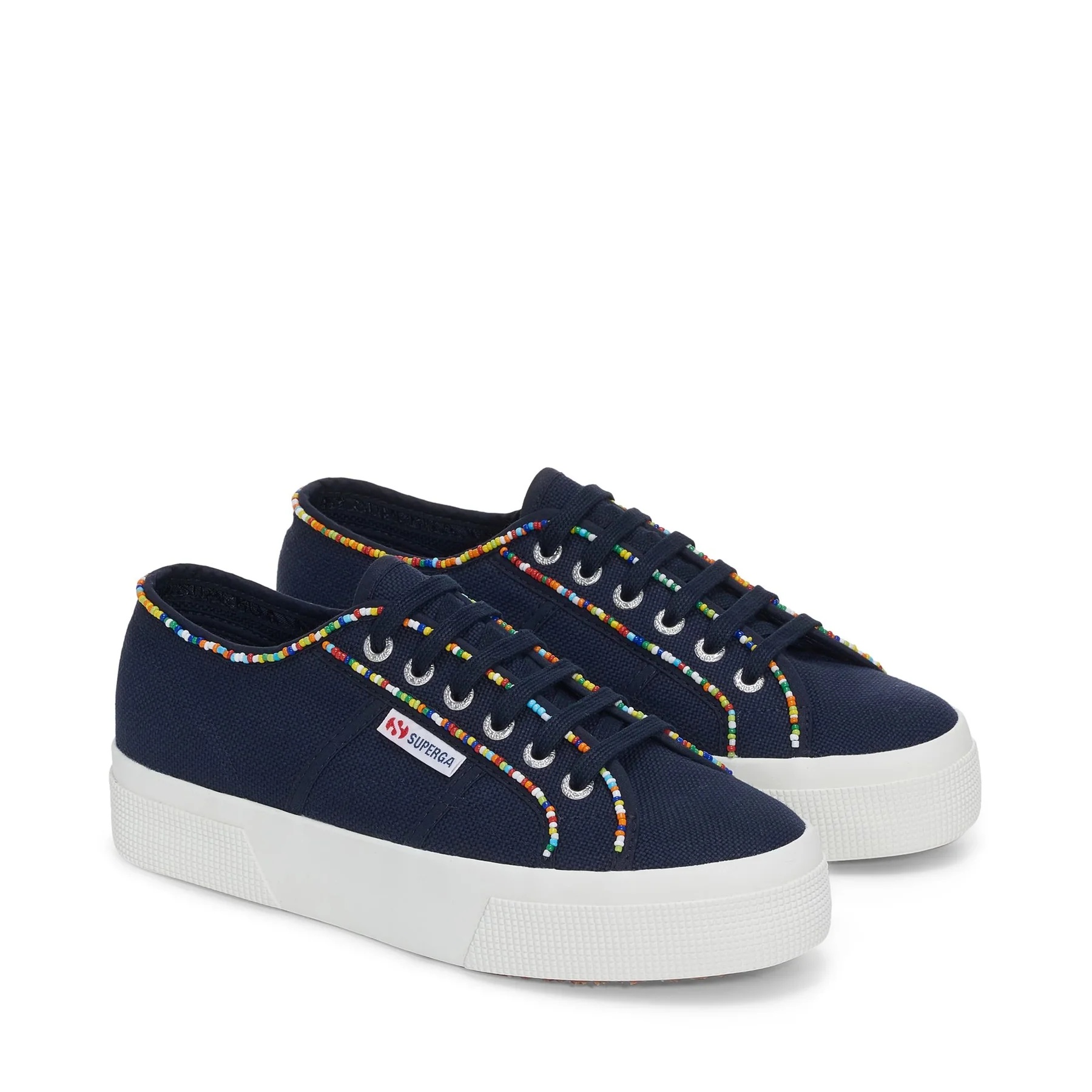 2740 MULTICOLOR BEADS-NAVY-MULTICOLOR BEADS