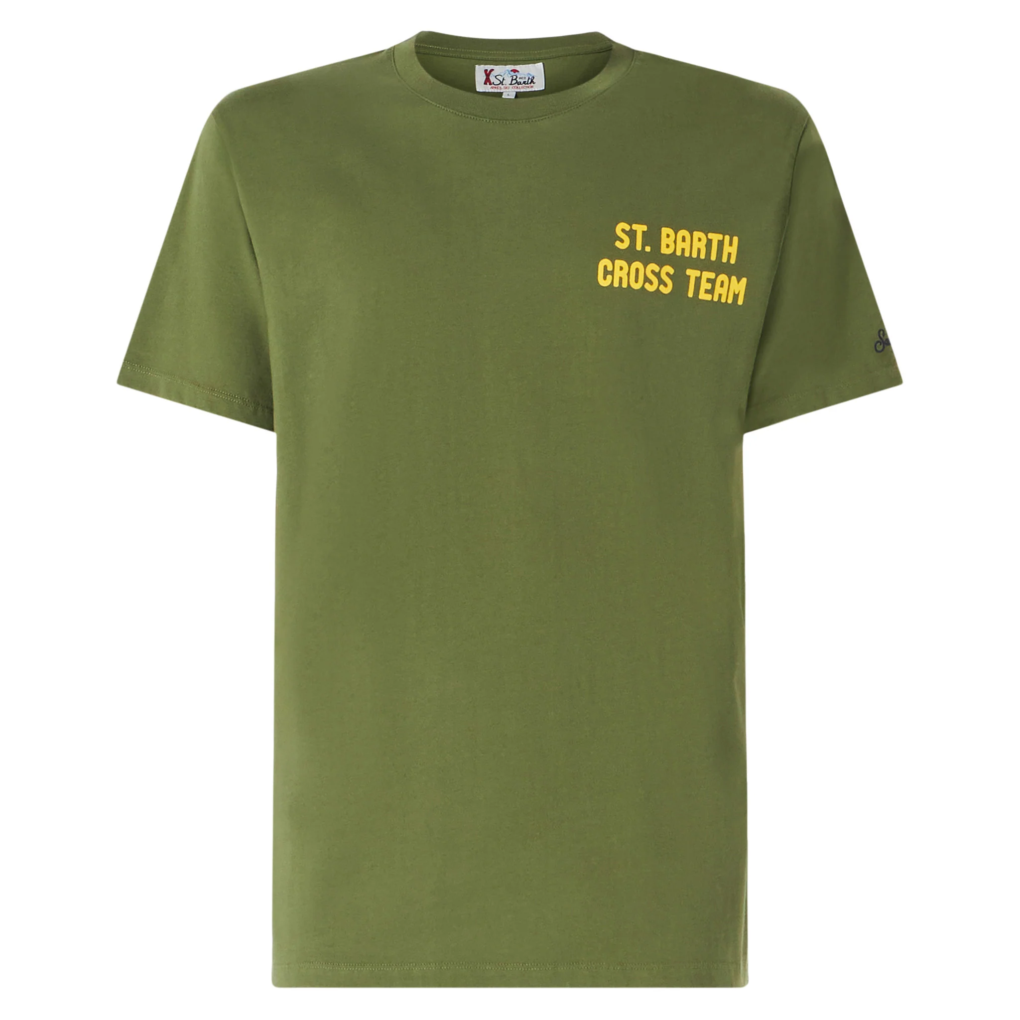 Groen T-shirt voor heren met Snoopy-print | PEANUTS™ SPECIALE EDITIE
