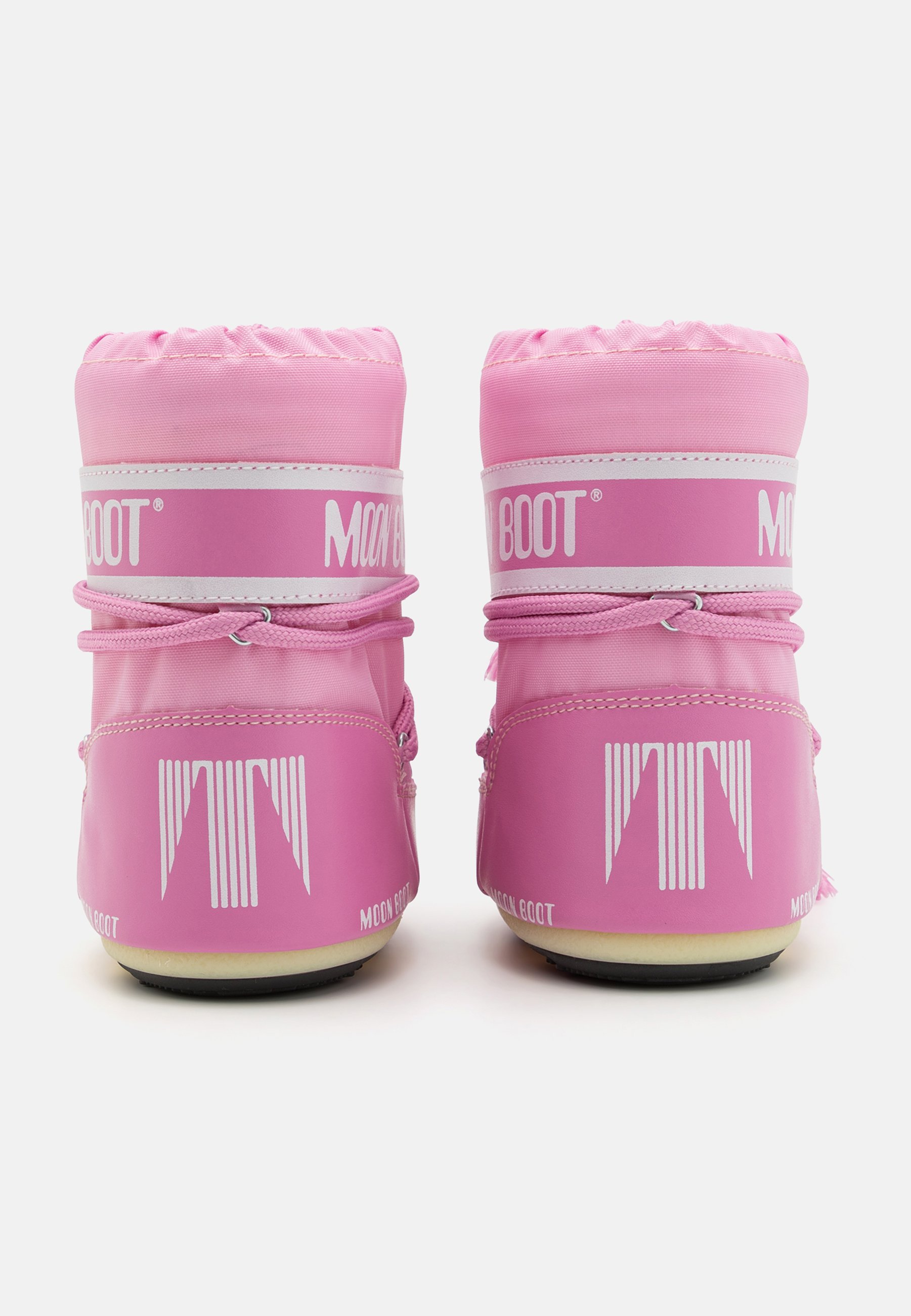 Moon Boot ICON MINI - Bottines à lacets - roses