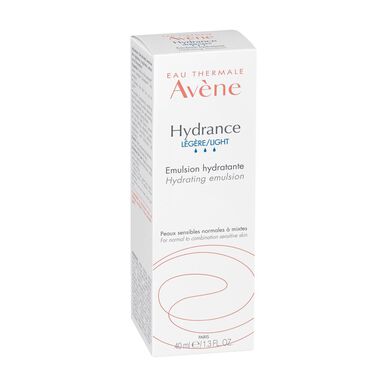 „Avène Hydrance“ lengva drėkinamoji emulsija normaliai ir mišriai odai 40 ml
