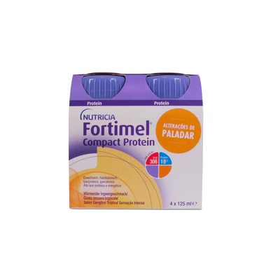 Fortimel Fortimel Compact Protein Tropisk Ingefær 4 x 125 ml 4 x 125 ml