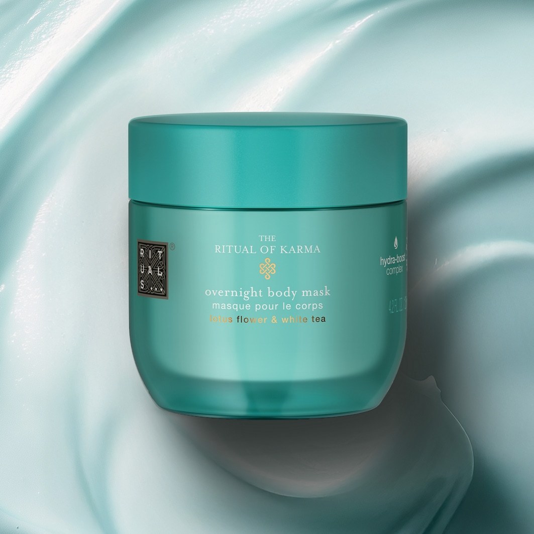 „Rituals“ kūno gelis, „The Ritual of Karma“ naktinė kūno kaukė – 125 ml