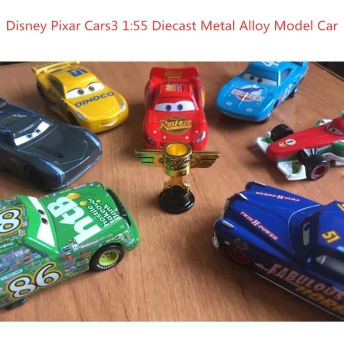 Gremlin Orange bilmodel Biler 2 Pixar Biler 3 Lightning McQueen Jackson Storm Mater skala 1:55 i aluminium