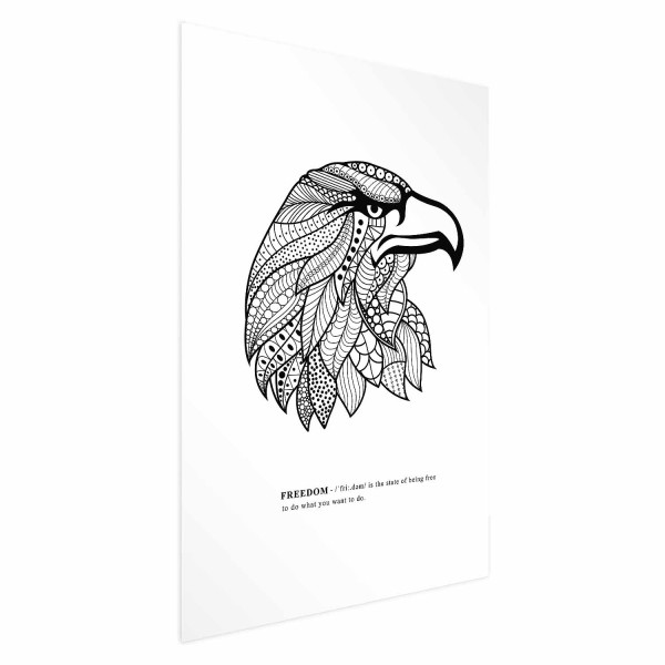 Plakat Orzeł wolności 21x30 cm