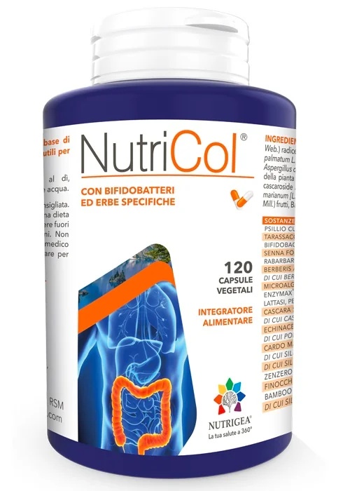NUTRIGEA Nutricol 120 cápsulas vegetais Função intestinal