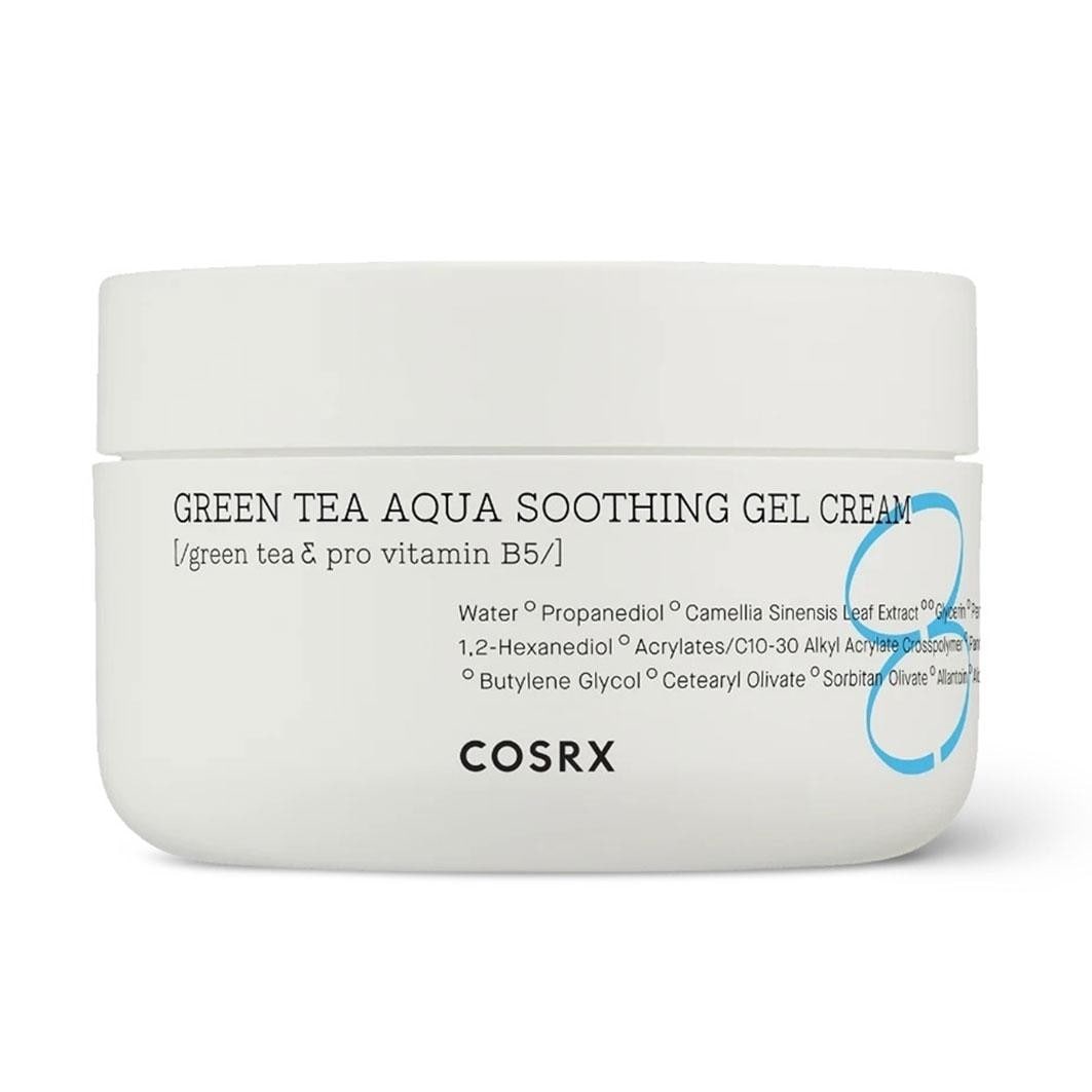 Gel facial Cosrx Hydrium Té Verde Aqua Crema Calmante en Gel - 50 ml