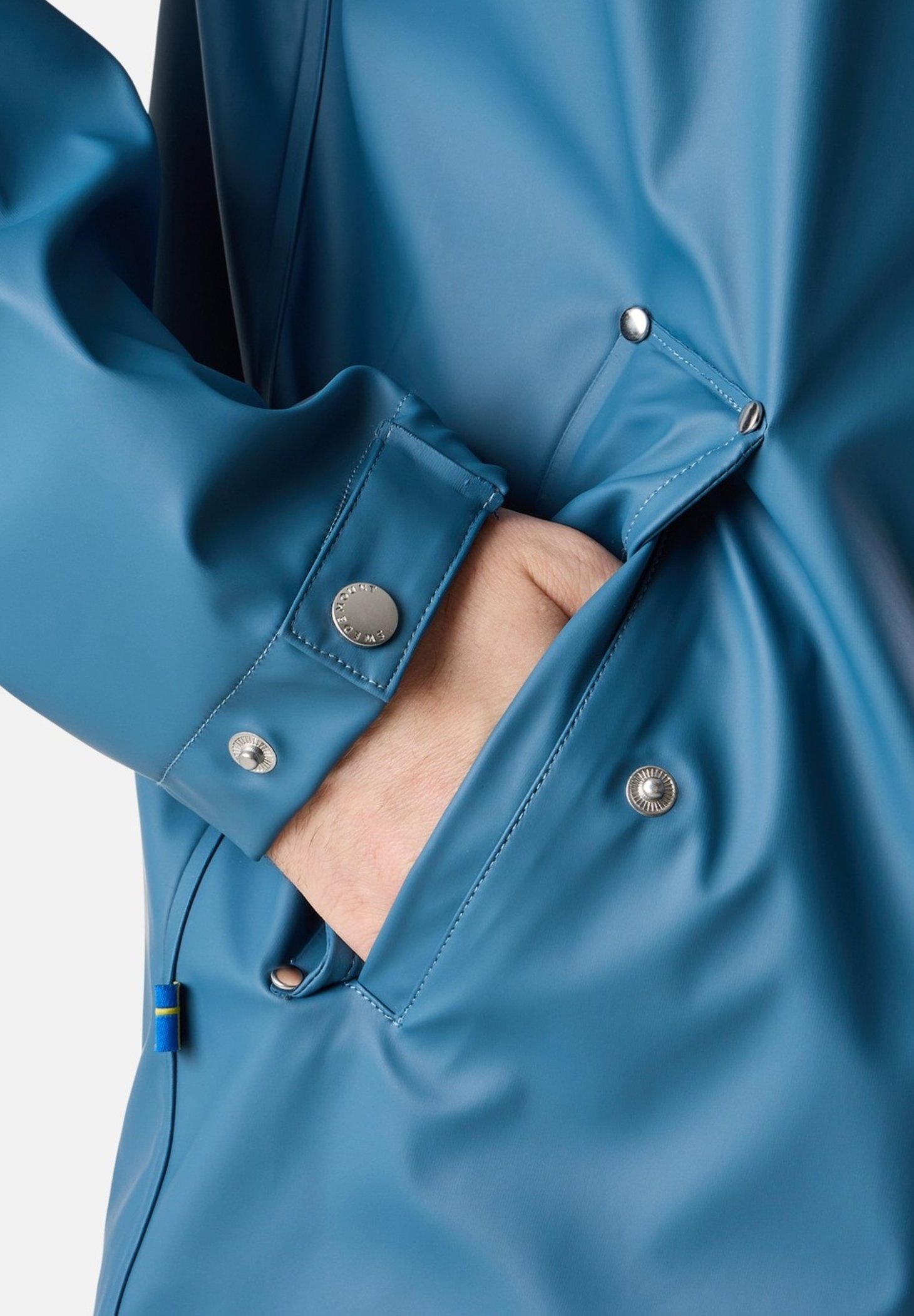 Swedemount VÄDERÖARNA - Waterdichte jas - denimblauw