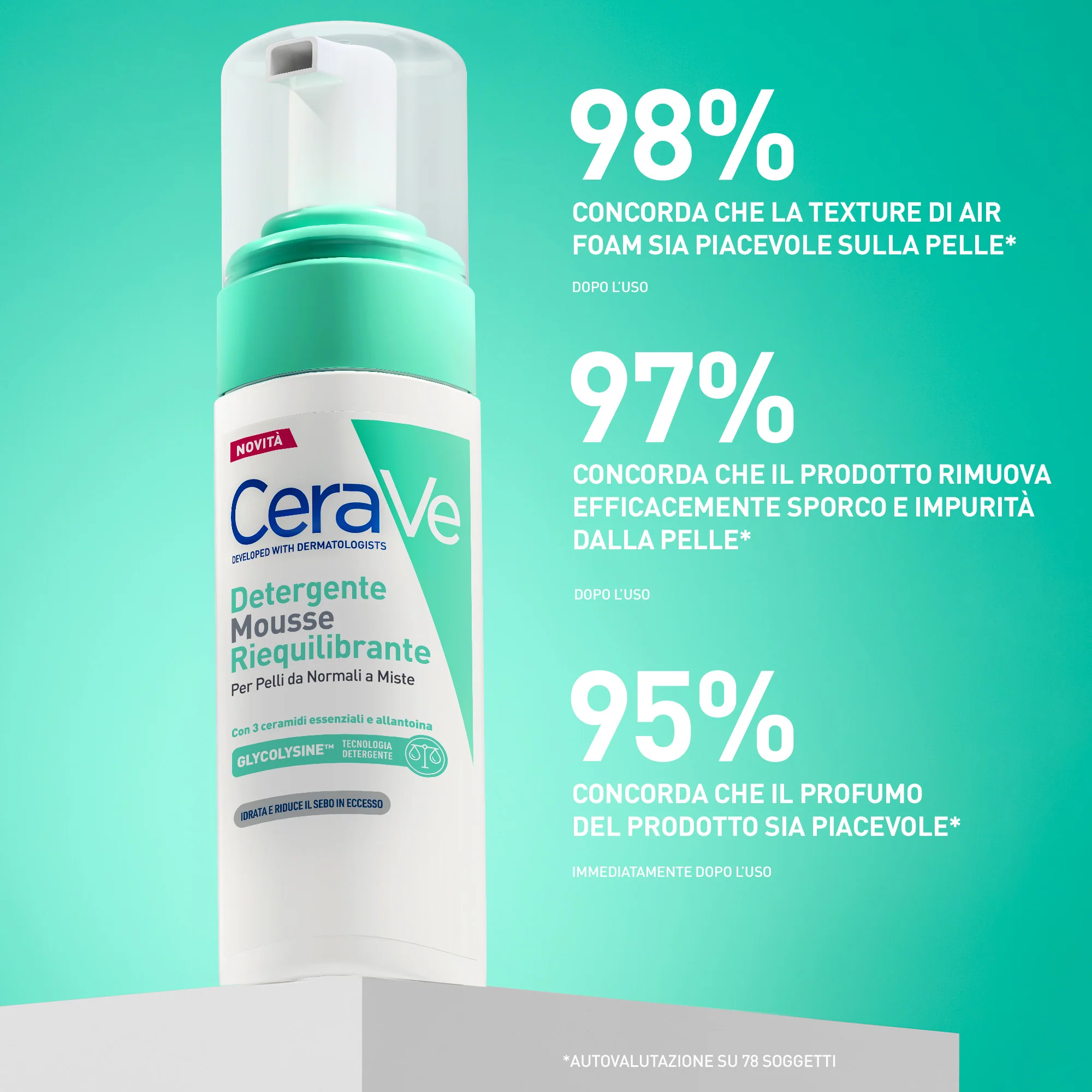 Detergenti Mousse Detergente Riequilibrante - Mousse detergente viso