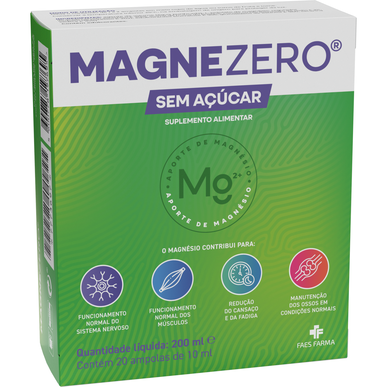 Magne Zero sukkerfri 20 ampuller