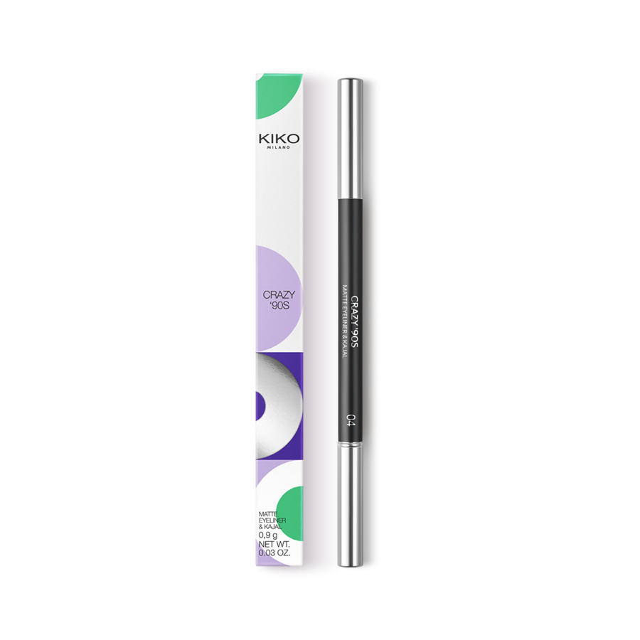 CRAZY '90S MATTE EYELINER & KAJAL 04 Deeper & Deeper