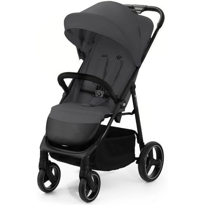 Poussette Kinderkraft Trig 3 Gris pliable d'une main