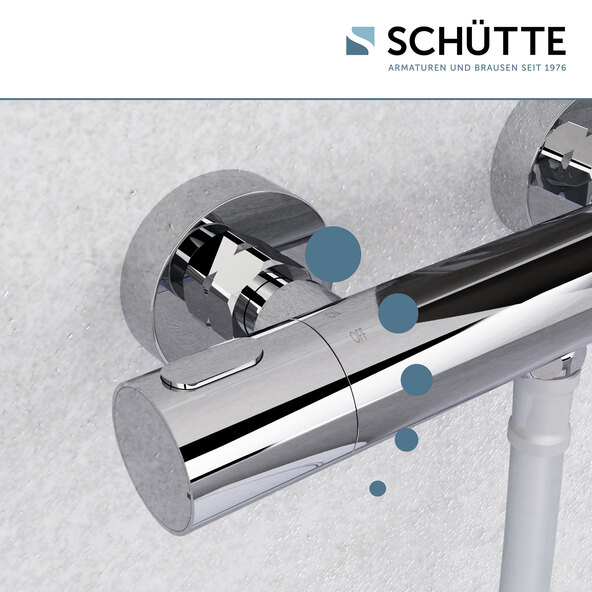 Duscharmatur mit Thermostat LOS ANGELES, chrom