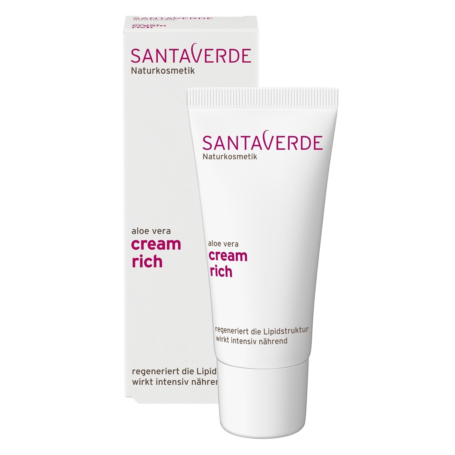 Santaverde krema za lice s aloe verom - bogata krema - 30 ml