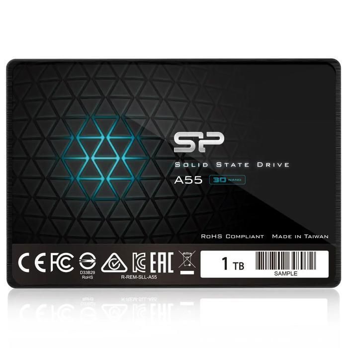 Disque SSD Interne - Silicon Power - Ace A55 1To - SATA III 2.5