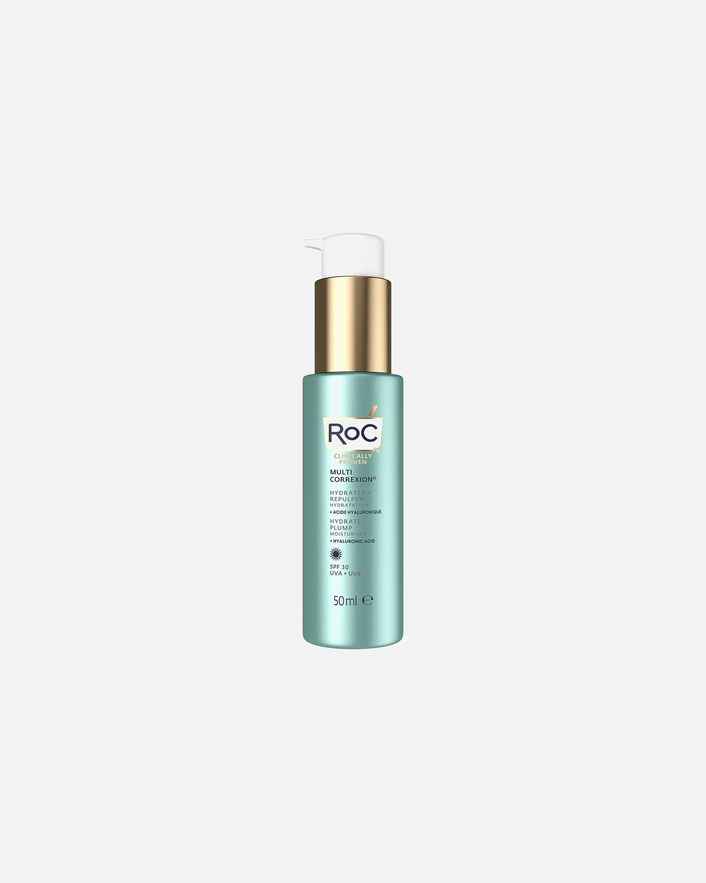 RoC Ansigtscreme Multi-Correxion Hydrate & Plump Dagcreme SPF 30 - 50 ml