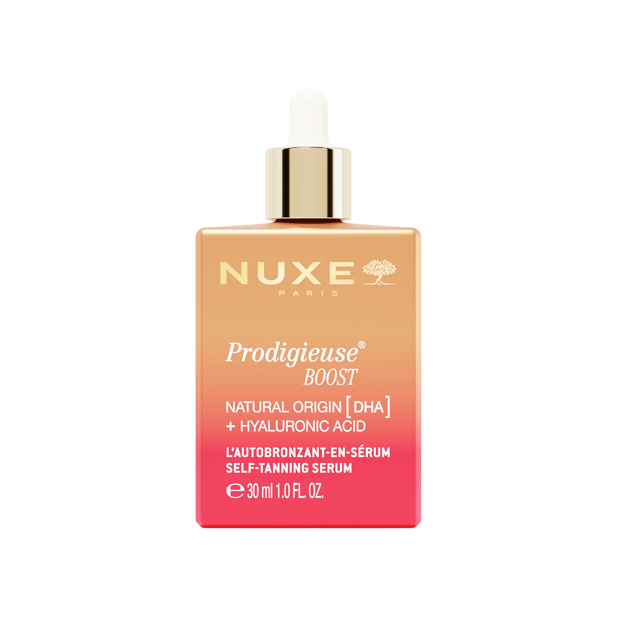 Creme Prodigieuse Boost Siero Autoabbronzante - Autoabbronzante viso, Siero viso idratante