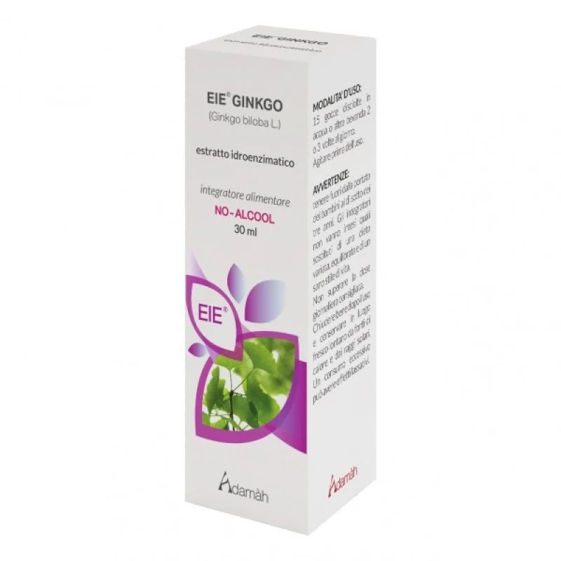 Gouttes de Ginkgo ADAMA EIE 30 ml, complément alimentaire