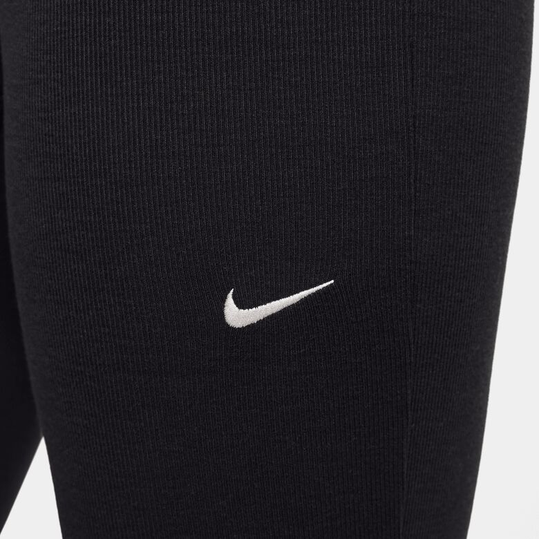Sportswear Chill Knits Mini-Ribbed Mid-Rise Flared Leggings