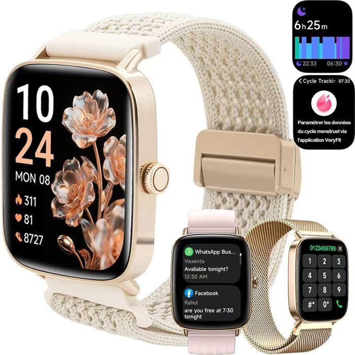 Reloj inteligente WENZYLIQUOX - Pantalla HD de 1,85