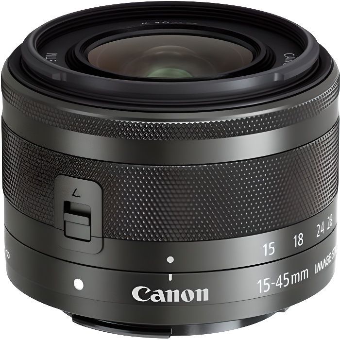 CANON EF-M 15-45mm f/3.5-6.3 IS STM objektiv sort