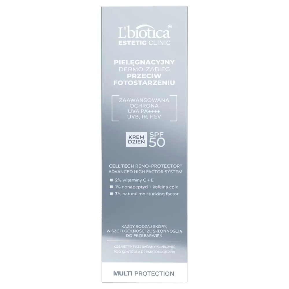 L'biotica Estetic Clinic Multiprotection Treatment Pielęgnacyjny Dermo-Zabieg SPF 50