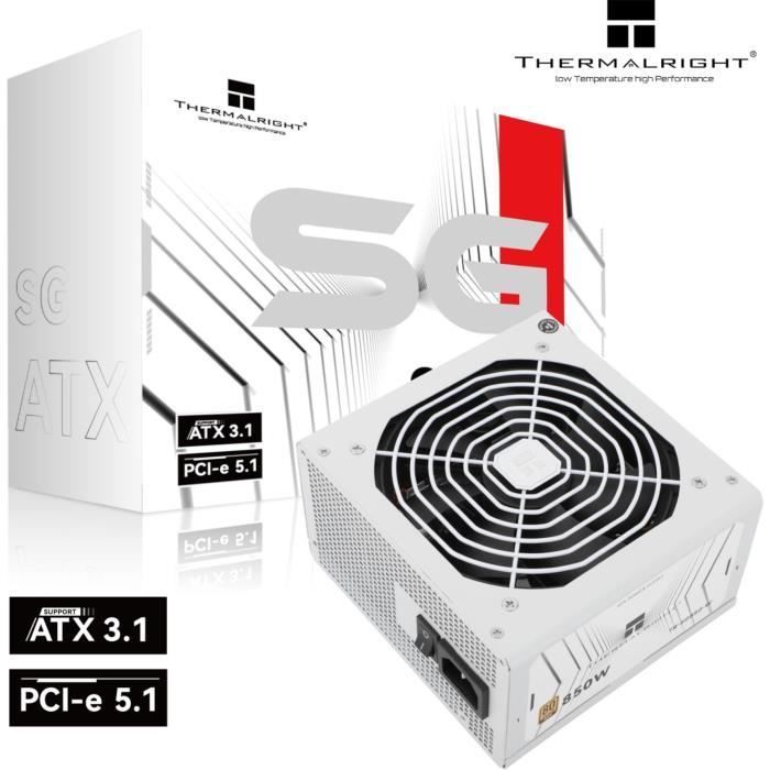 Modular PC Power Supply - THERMALRIGHT SG850-W - 80+ Gold - White