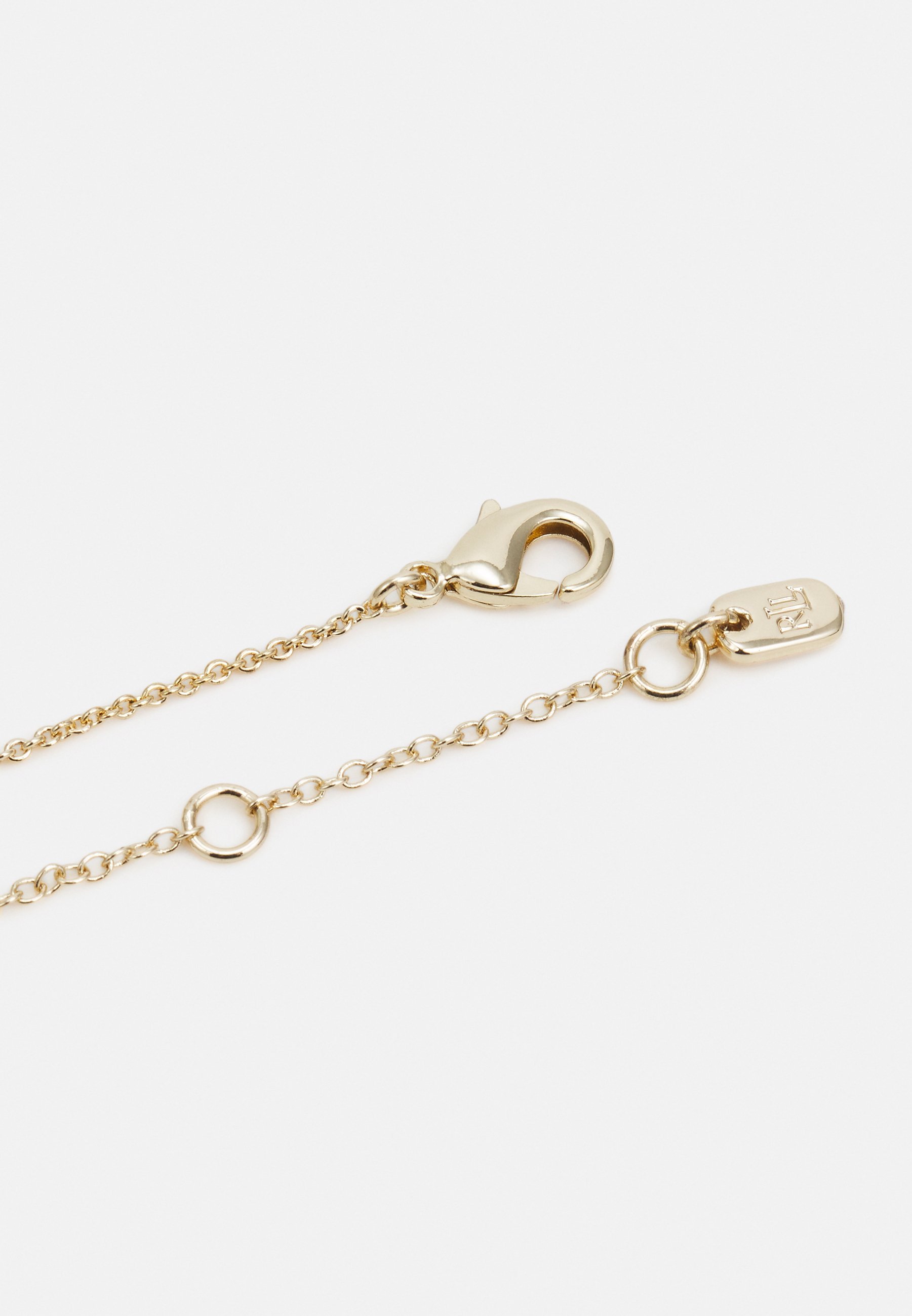 Lauren Ralph Lauren CARDED - Halsketting - goudkleurig/wit