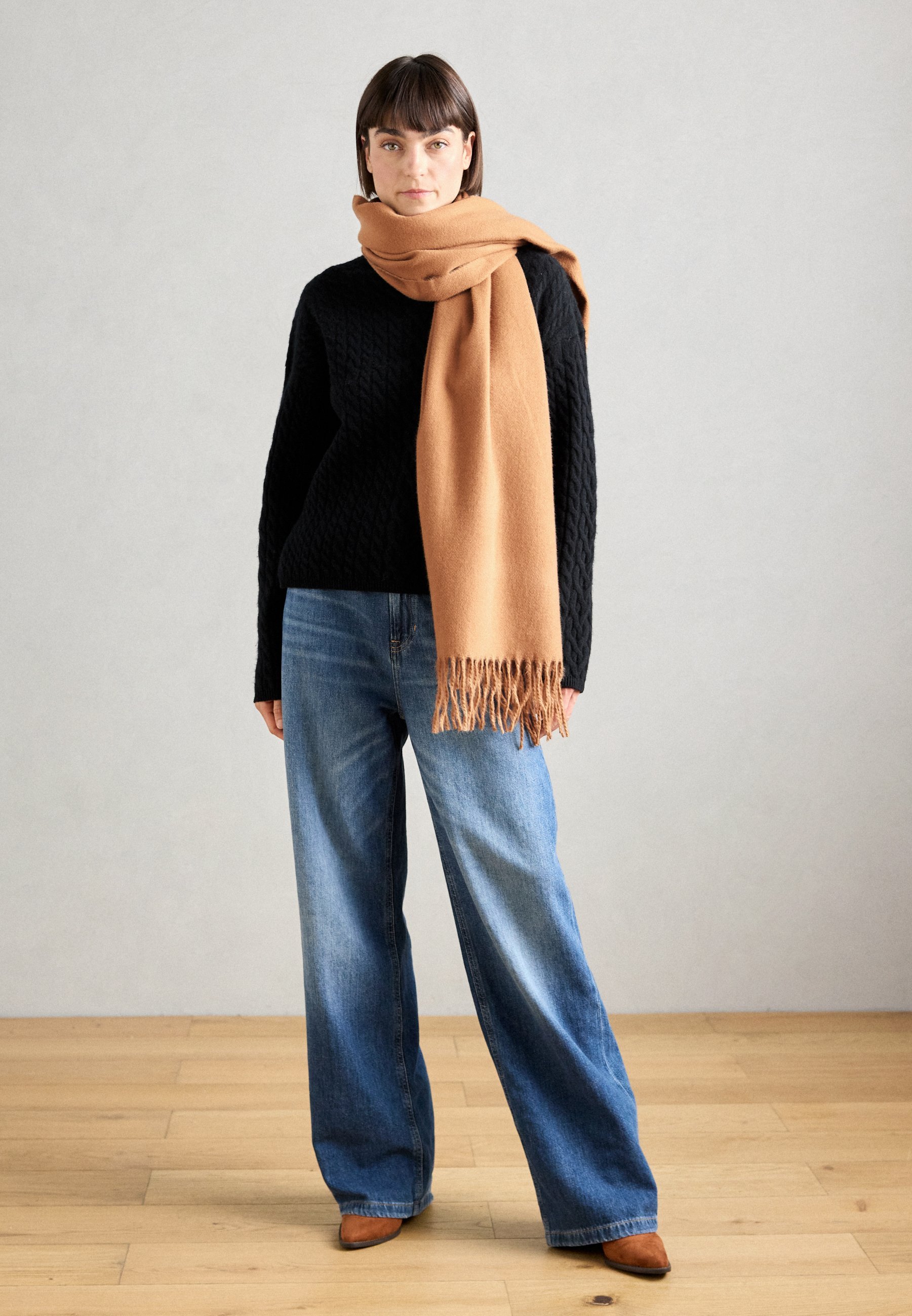 Sciarpa Anna Field - color cammello
