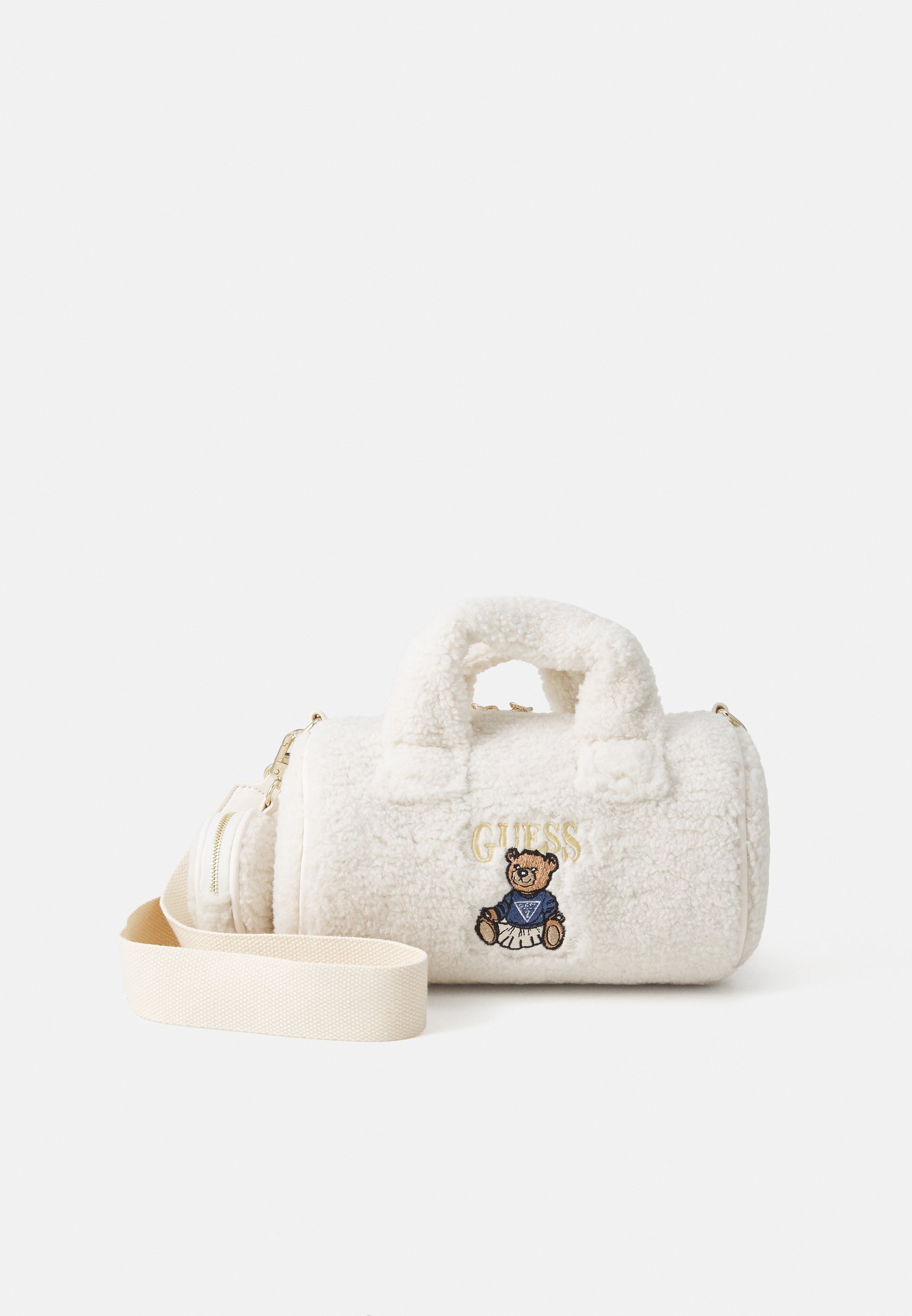 Ensemble unisexe Guess TEDDY BAG et porte-monnaie - Sac bandoulière - blanc crème