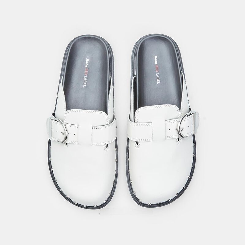 Bata Red Label damskie mokasyny z klamrą i ćwiekami