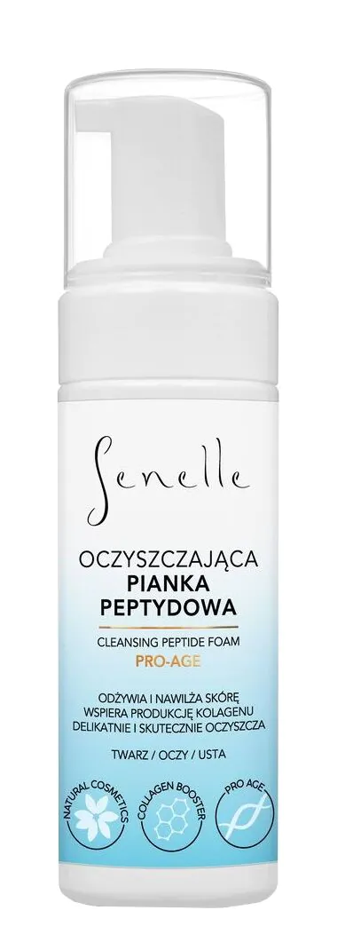 Senelle Oczyszczająca pianka peptydowa 150ml