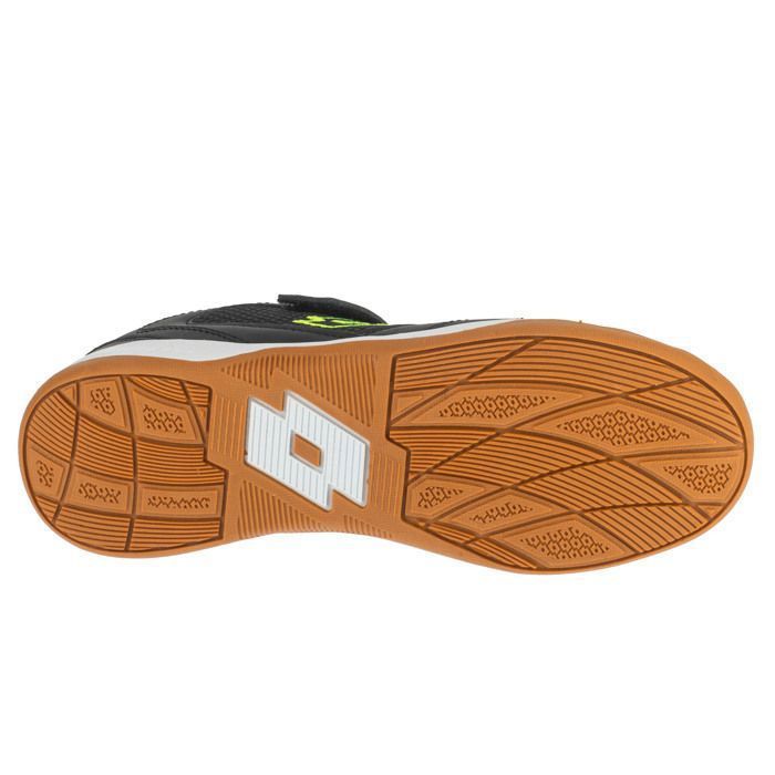 Zapatillas de fútbol sala para niño - Negras - Lotto Pacer K
