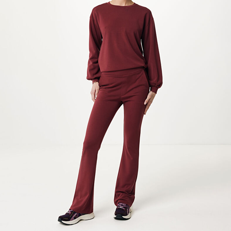  Kalhoty Femme Rouge