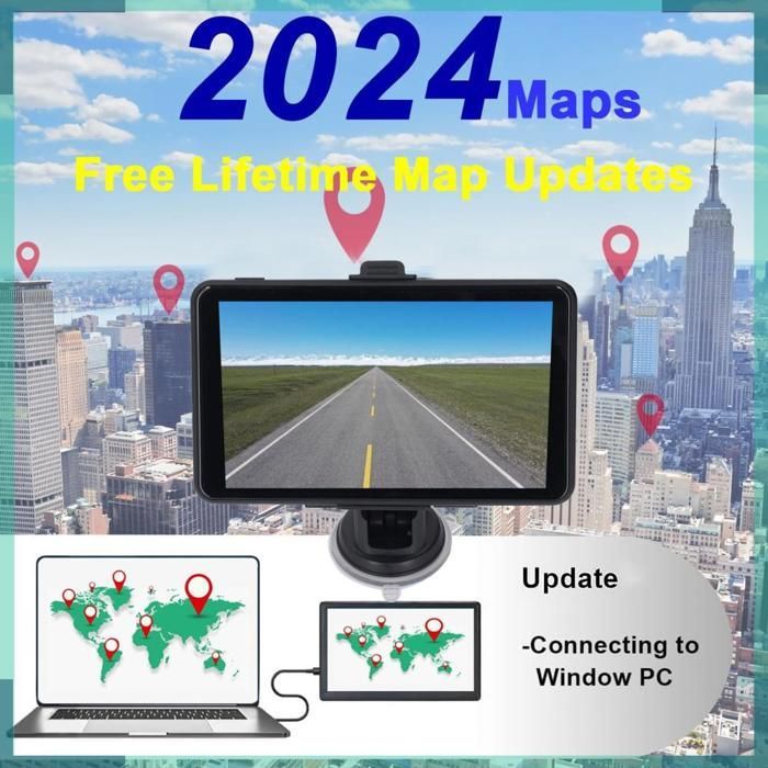Sistema de navegación GPS para automóviles KEENSO, navegador GPS para automóviles, actualizaciones de mapas para sistemas GPS electrónicos de motocicletas.