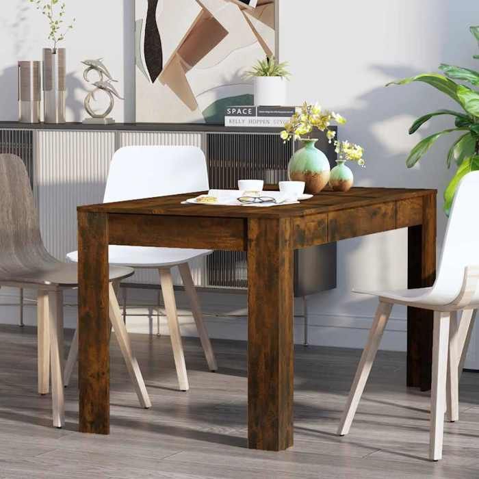 Prezzo conveniente - Mobili per soggiorno/cucina - Solo tavolo da pranzo - rovere affumicato 140x74,5x76 cm legno ingegnerizzato (638248055743)