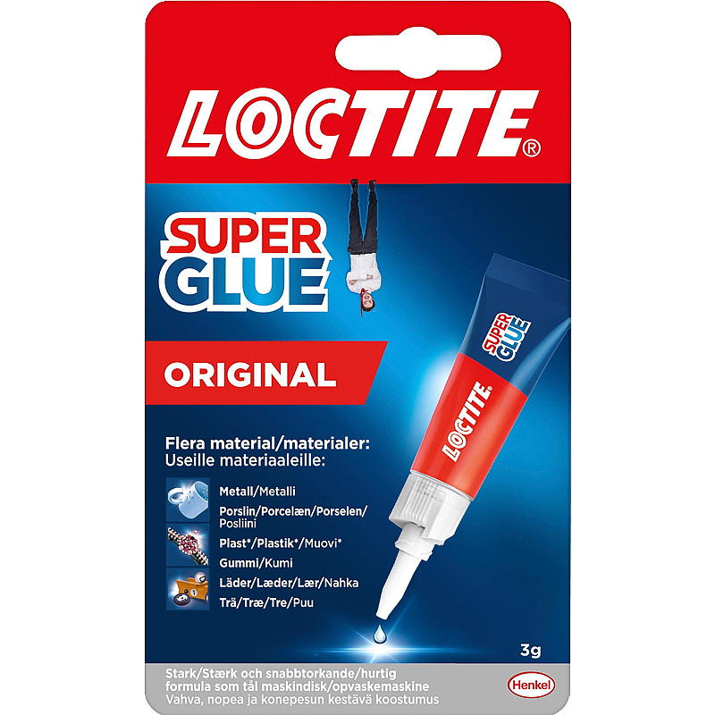 Loctite Superliima 3 g, yleisliima, Loctite