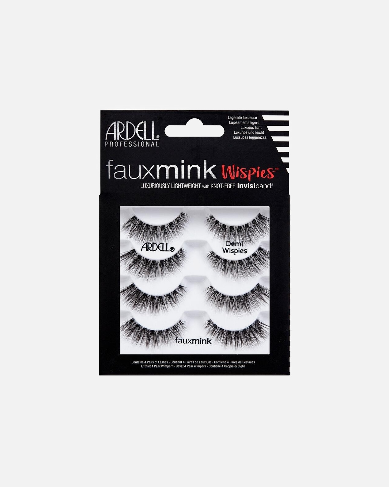 Ardell Nepwilashers Faux Mink Faux Mink Multi Demi Wispies – 1 pièce.