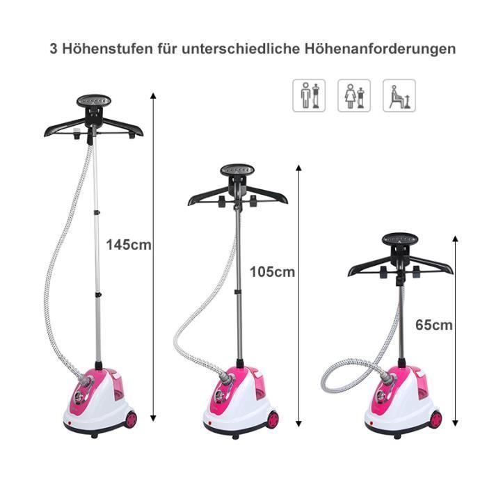 Vaporizador vertical SUPFINE - Capacidad de 1,7 L - Potencia de 1700 W - Salida de vapor de 30 g/min