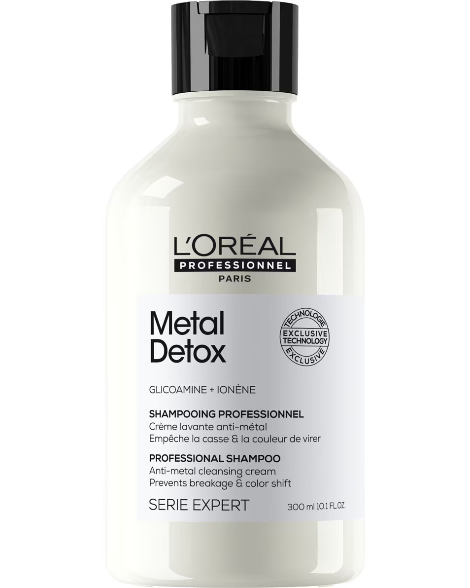 Șampon L'ORÉAL PROFESSIONNEL Metal Detox pentru păr deteriorat și fragil