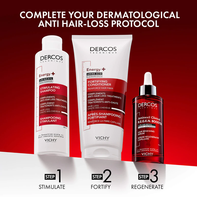Vichy Dercos Aminexil Clinical REGEN Booster Stärkendes und Regenerierendes Anti-Haarausfall-Serum