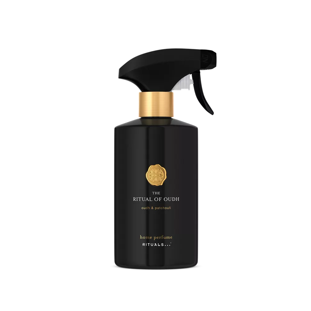 Perfume de lujo para el hogar The Ritual of Oudh, spray de perfume para el hogar, 500 ml.