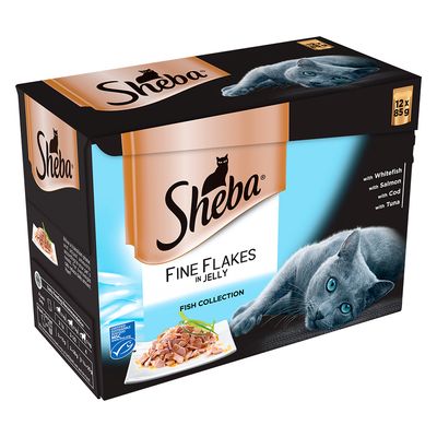 Sheba Beutel Select Slices Sparpackung 96 x 85 g