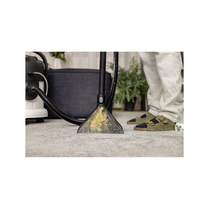 Limpiador de alfombras Karcher SE 4 - Extractor con inyector de vacío - 1000 W de potencia - Dos depósitos de 4 L - Limpiador de alfombras y tapicerías