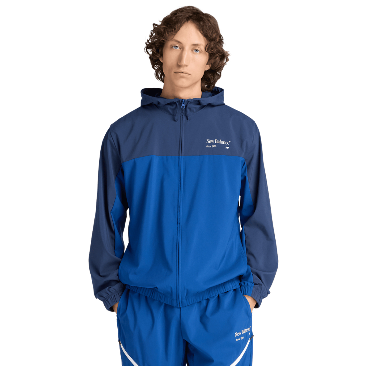 New Balance Reimagined Woven Graphic Jacket