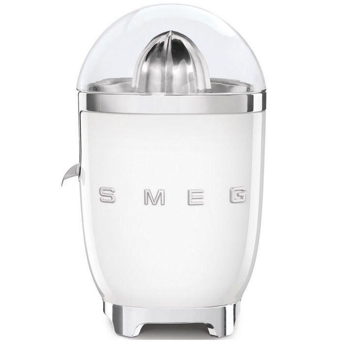 Espremedor de Cítricos - SMEG - CJF11WHEU - 70 Watts - Aço Inoxidável - Antigotejamento