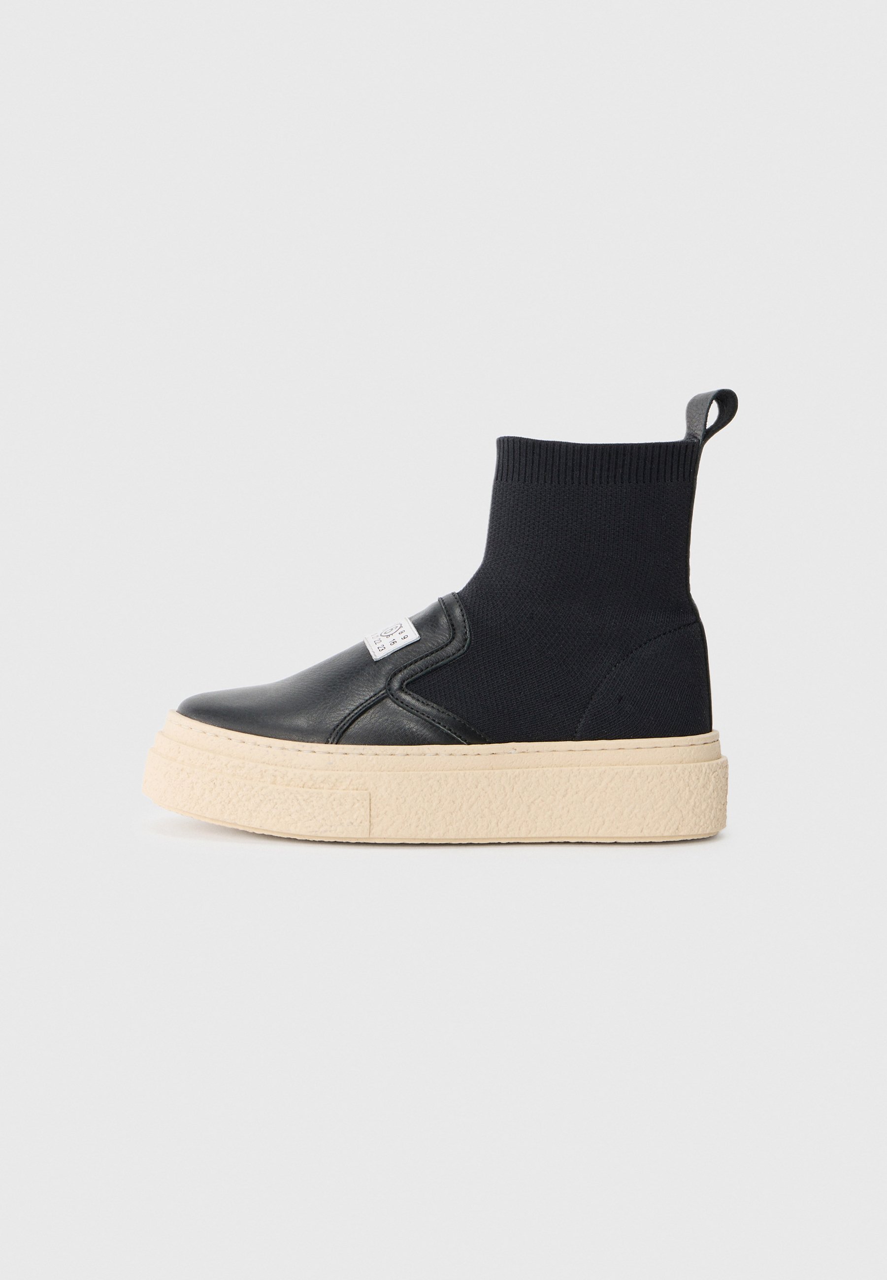 MM6 Maison Margiela UNISEX - Sneakers alte - nero/bianco