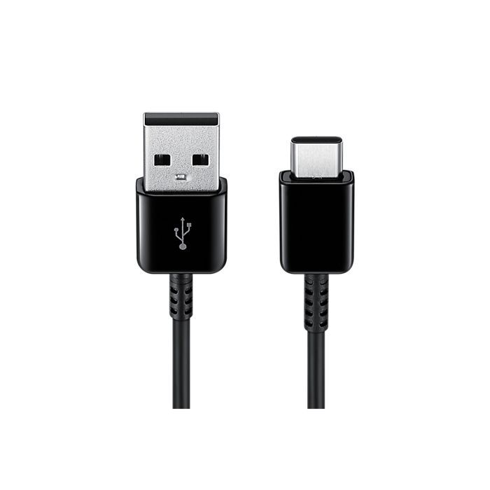 Câble USB - SAMSUNG - Pack de 2 - USB A/USB C - 1,5m - Noir