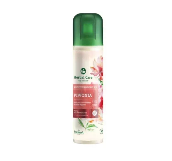 Farmona Herbal suchy szampon dodający objętości 2w1 Piwonia 180 ml